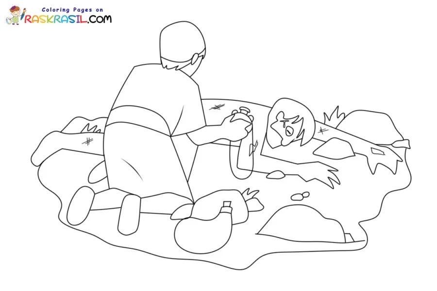 Good Samaritan Coloring Pages 35