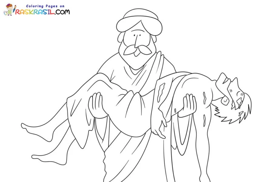 Good Samaritan Coloring Pages 5