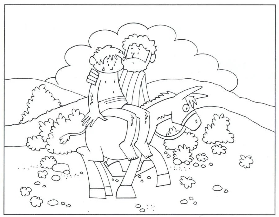 Good Samaritan Coloring Pages 60