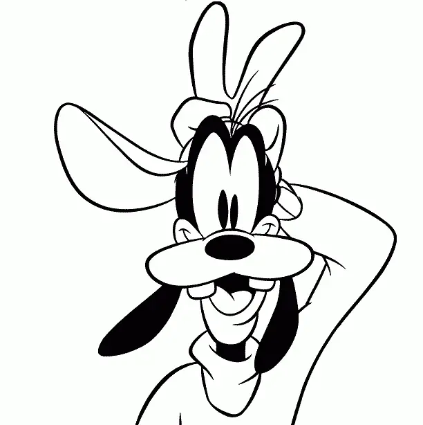 Goofy Coloring Pages 101