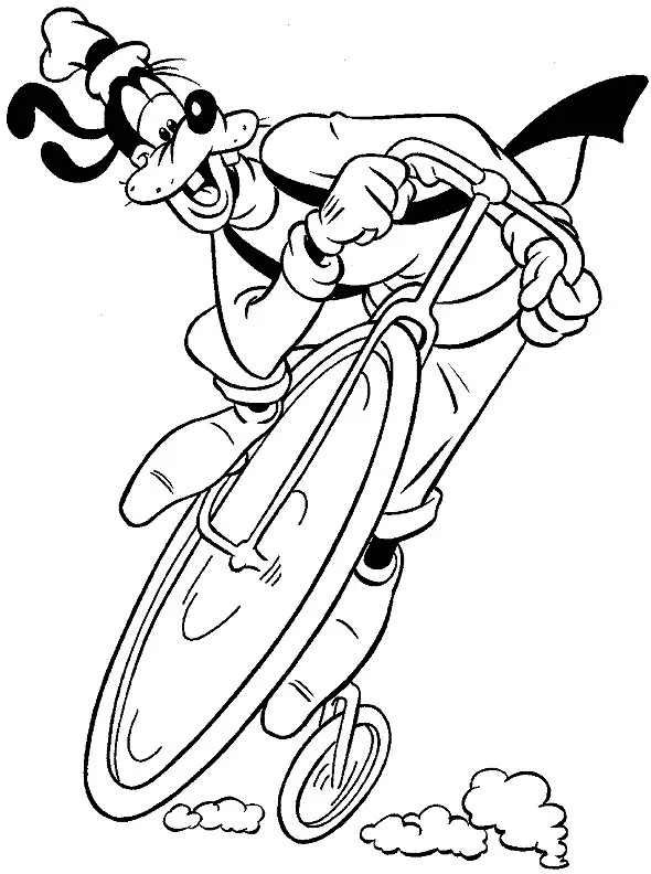 Goofy Para Colorear 105