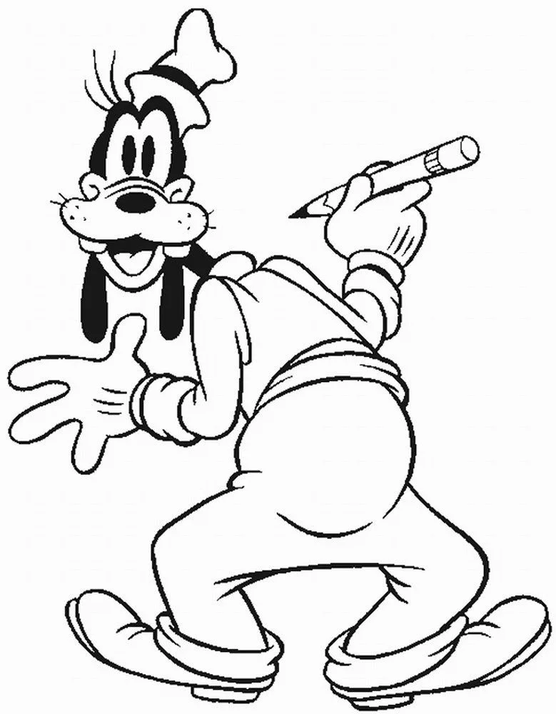 Goofy Ausmalbilder 26