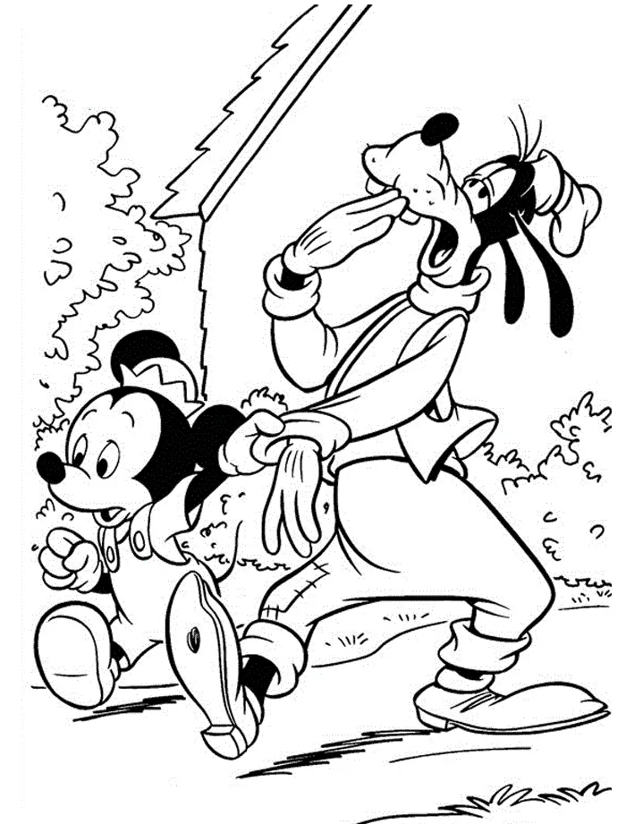 Goofy Ausmalbilder 35