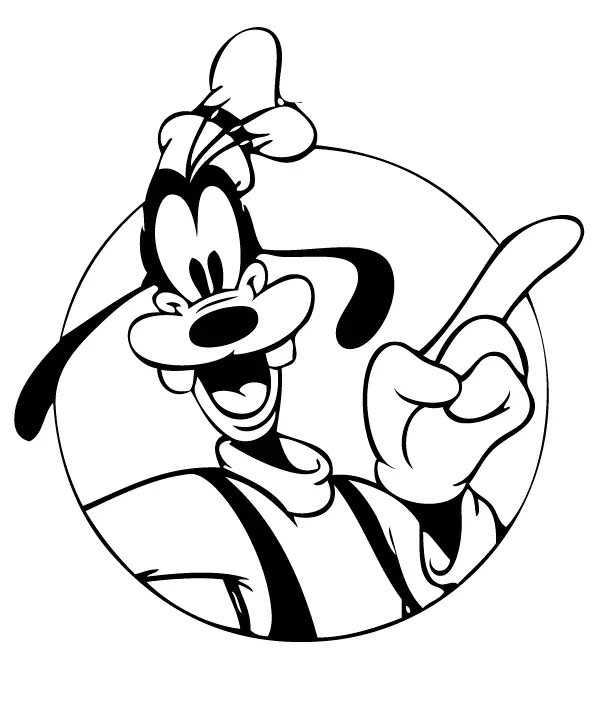 Goofy Ausmalbilder 65