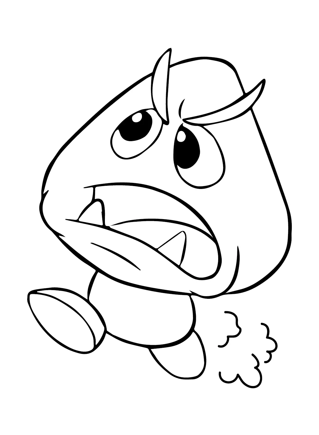 Goomba Coloring Pages 11