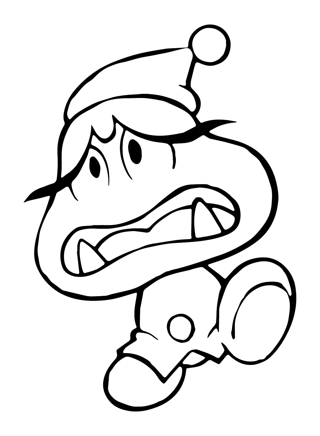 Goomba Coloring Pages 14