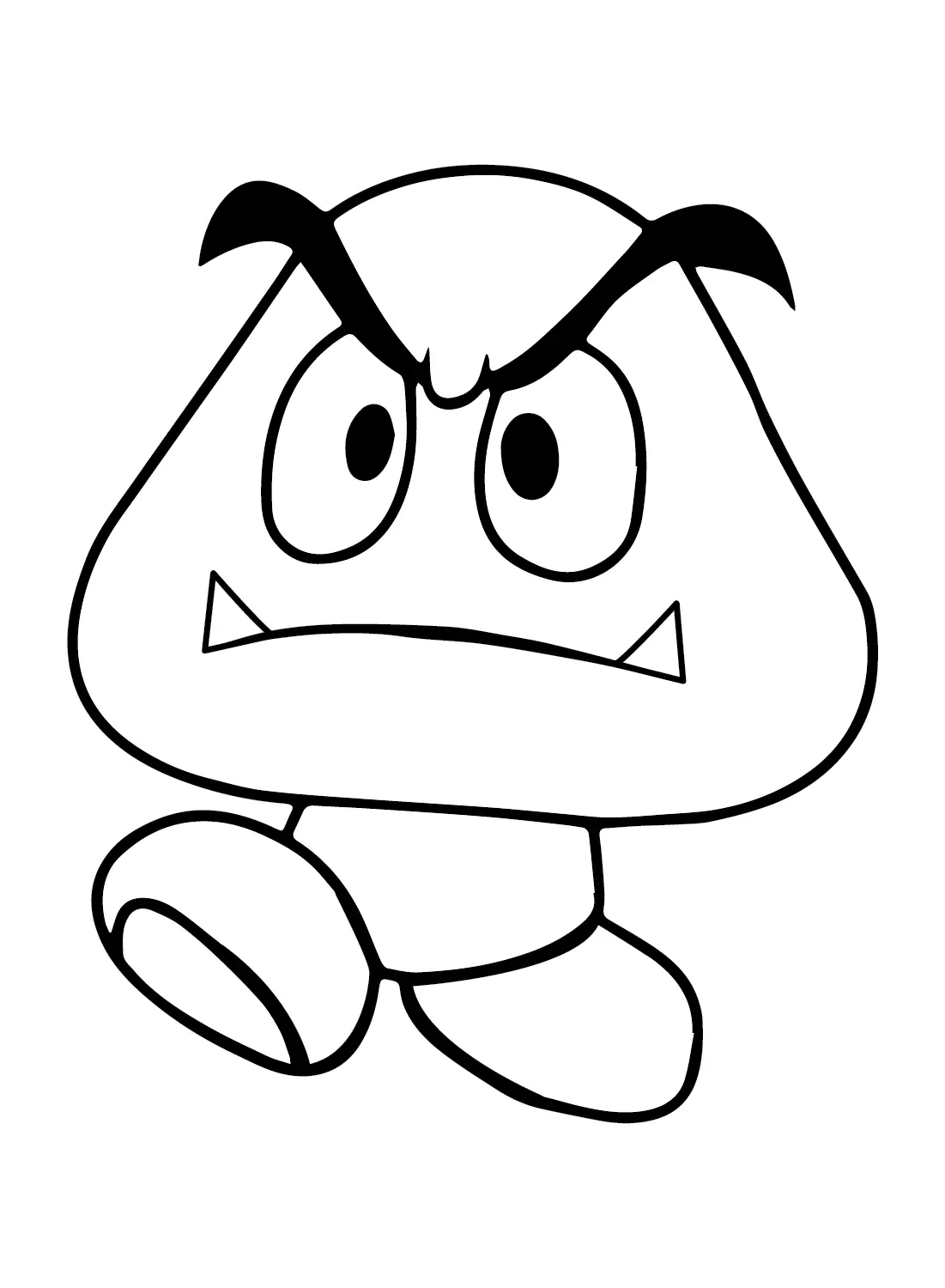 Goomba Coloring Pages 2