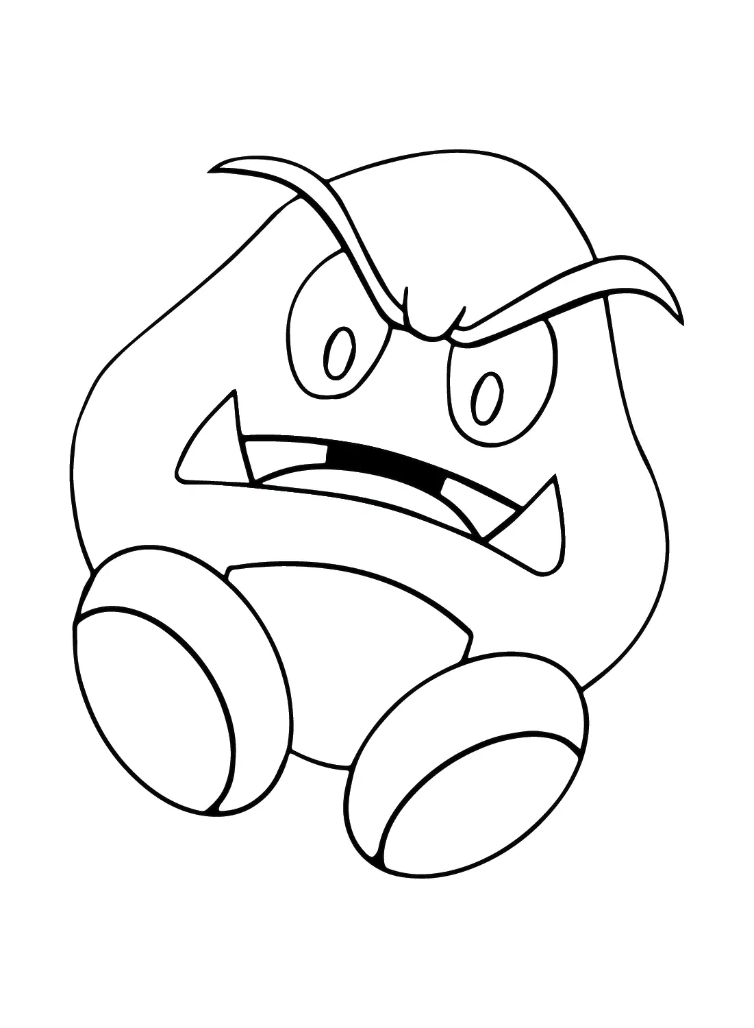 Goomba Coloring Pages 20