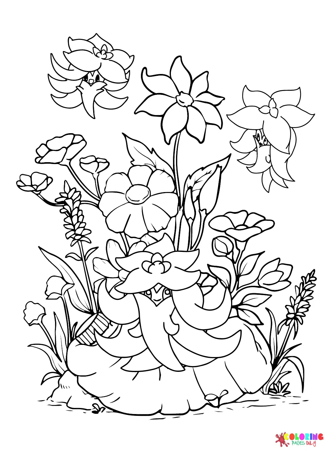 Gossifleur Coloring Pages 12