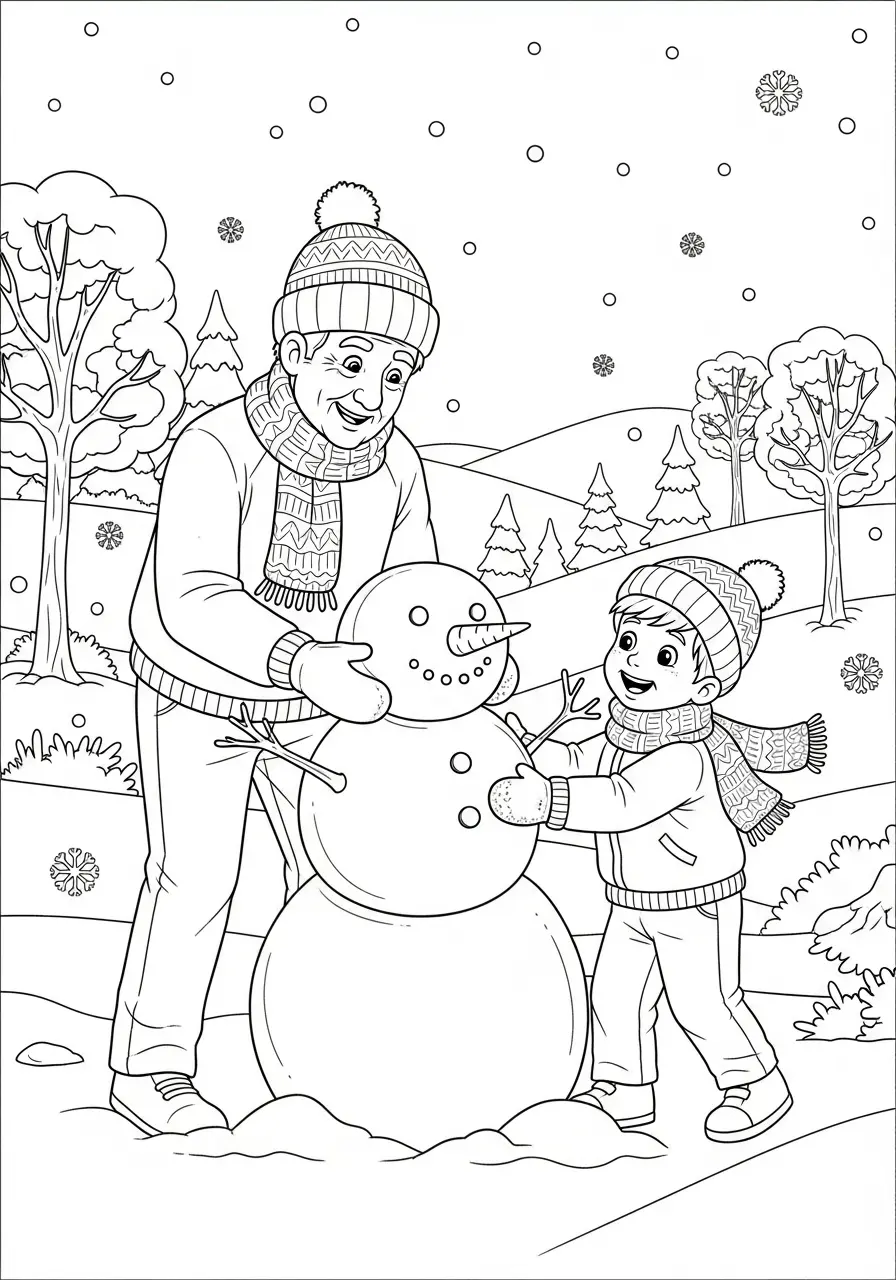 Grossvater Ausmalbilder 15