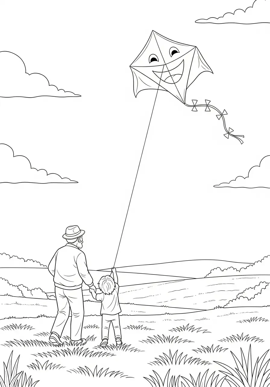 Grossvater Ausmalbilder 16
