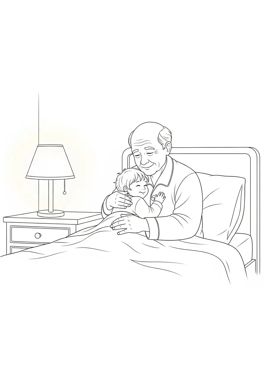 Grossvater Ausmalbilder 9