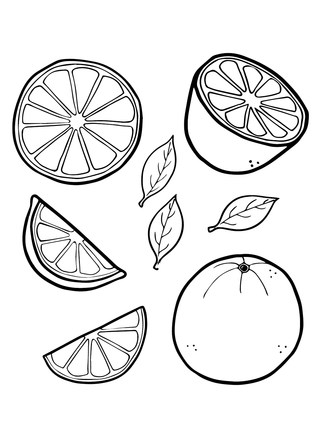 Pomelo Para Colorear 17