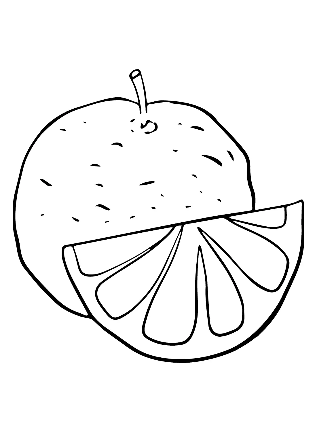 Pomelo Para Colorear 9