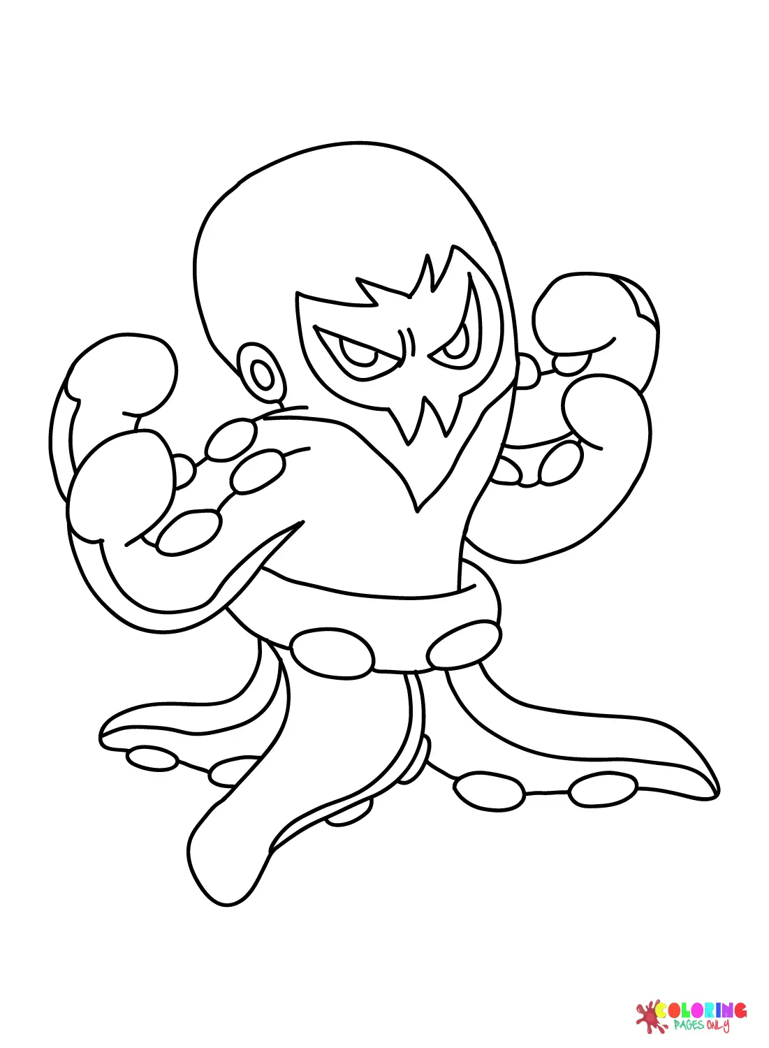 Desenhos de Grapploct Para Colorir 10