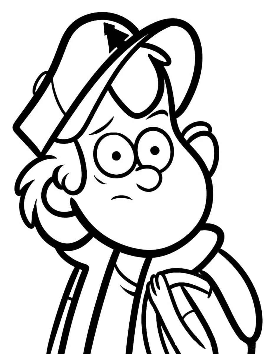 Gravity Falls Coloring Pages