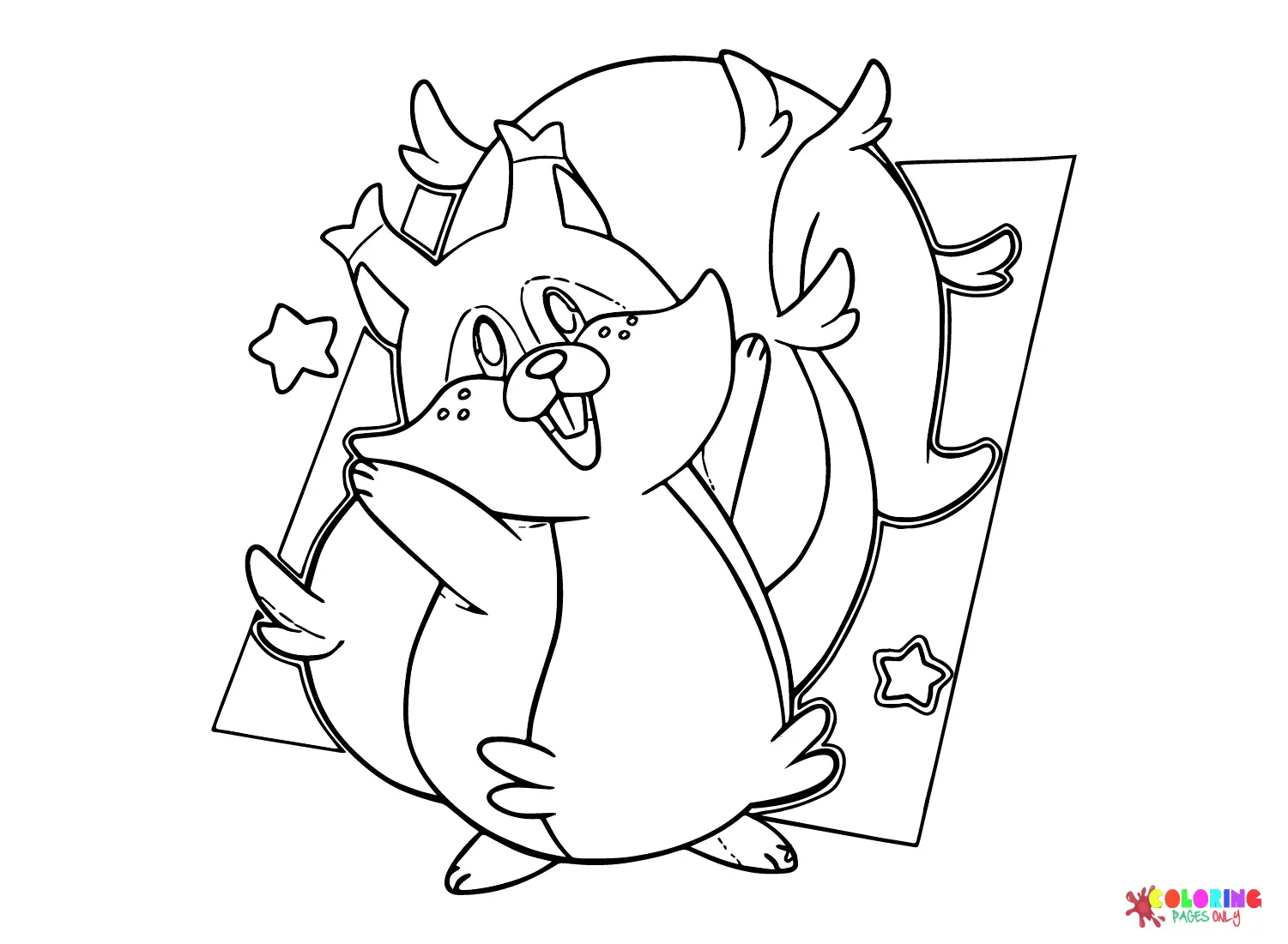 Greedent Coloring Pages