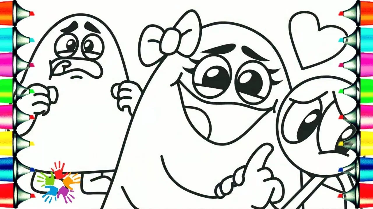 Grimace Shake Coloring Pages