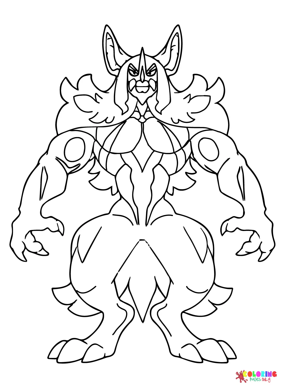 Grimmsnarl Coloring Pages