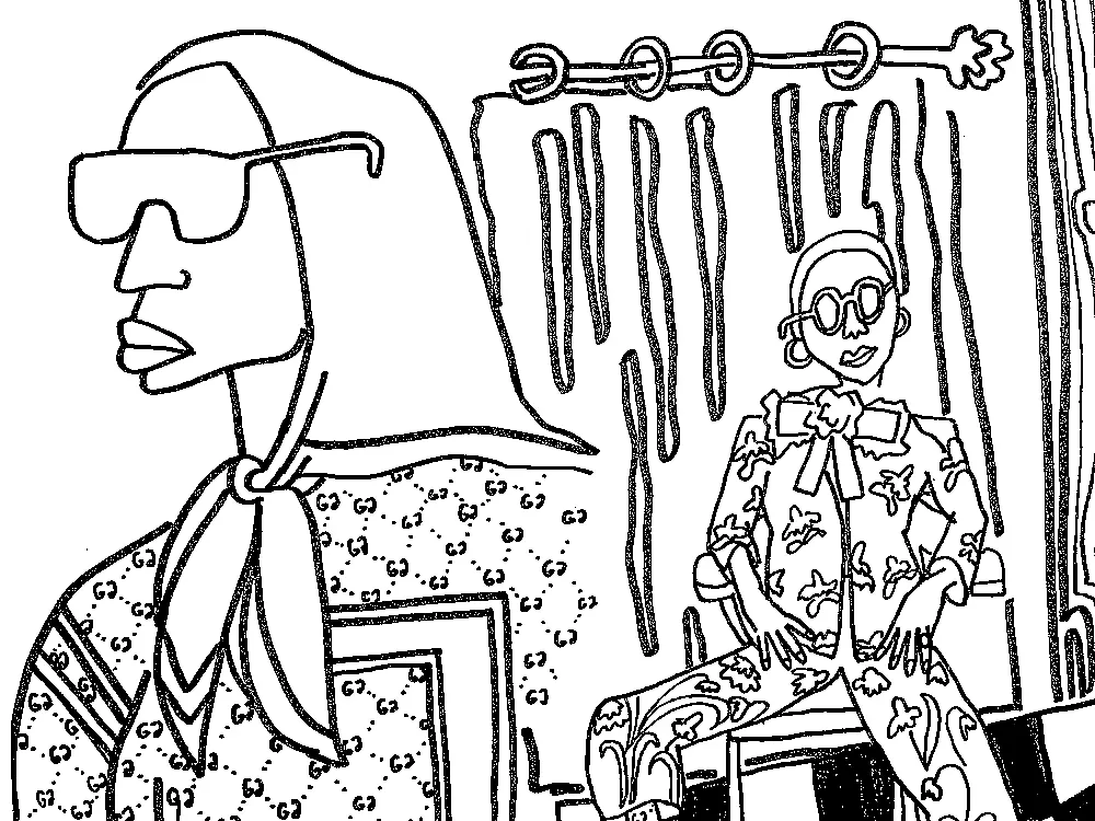 Gucci Coloring Pages