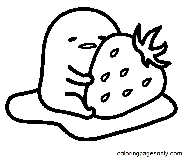 Gudetama Ausmalbilder 1