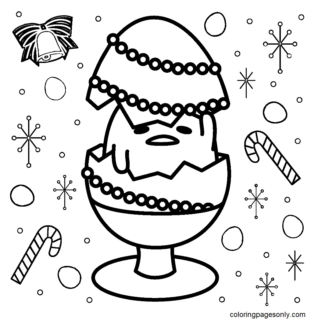 Gudetama Ausmalbilder 2