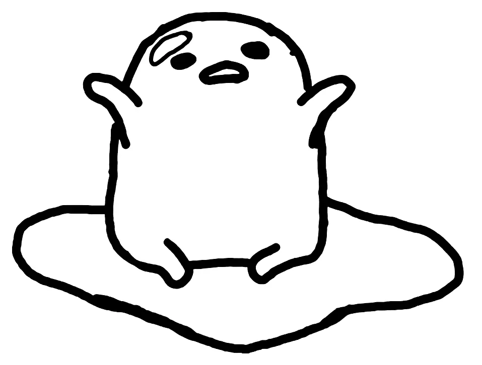 Gudetama Ausmalbilder 43