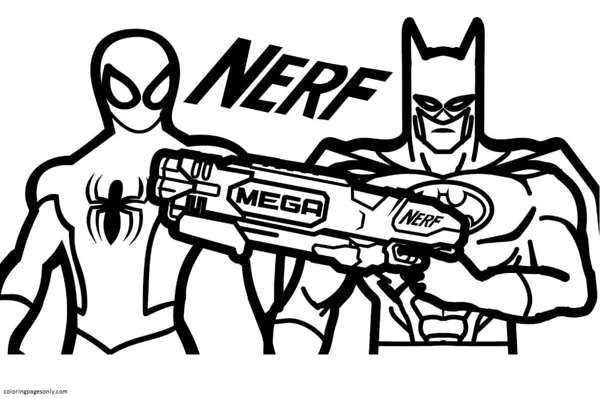 Gun Coloring Pages 19