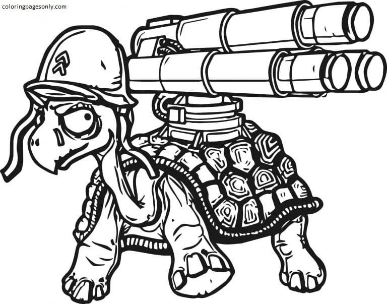 Gun Coloring Pages 20