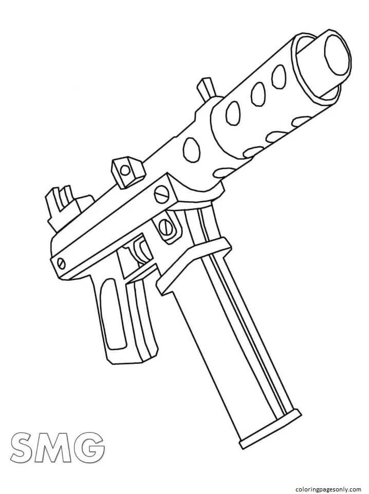 Gun Coloring Pages 28