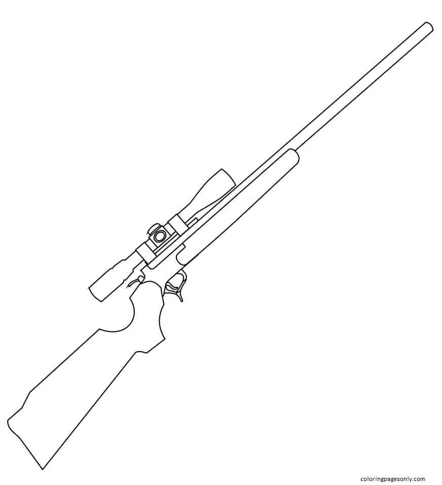Gun Coloring Pages 37