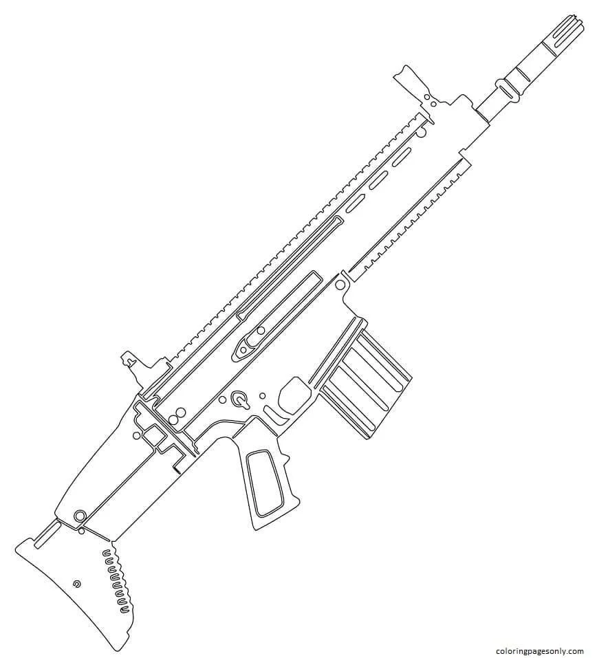 Gun Coloring Pages 42