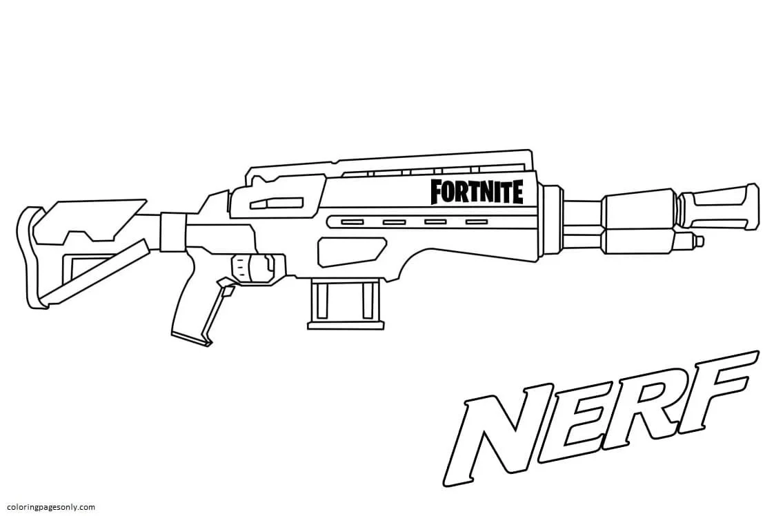 Gun Coloring Pages 48