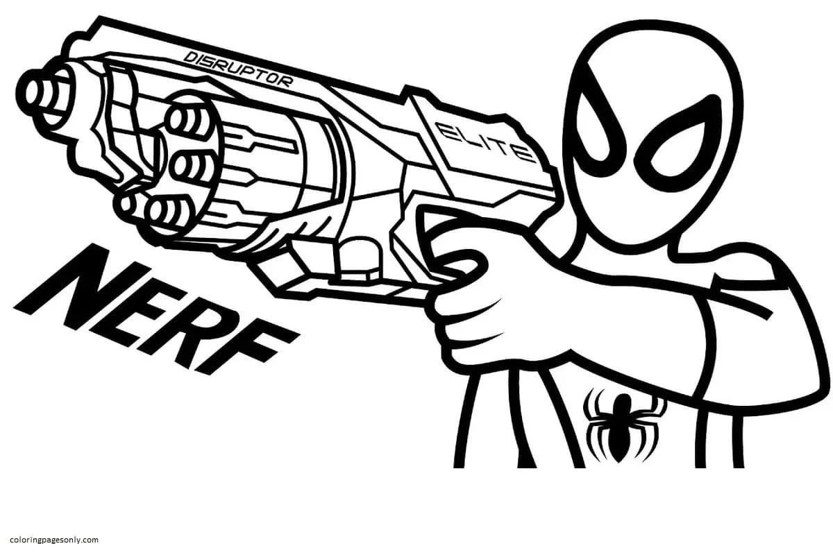 Gun Coloring Pages 52