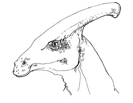 Hadrosaurus Coloring Pages 10