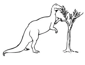 Hadrosaurus Coloring Pages 13