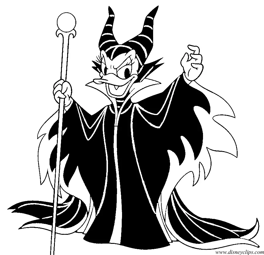 Halloween Mickey Mouse Coloring Pages 24