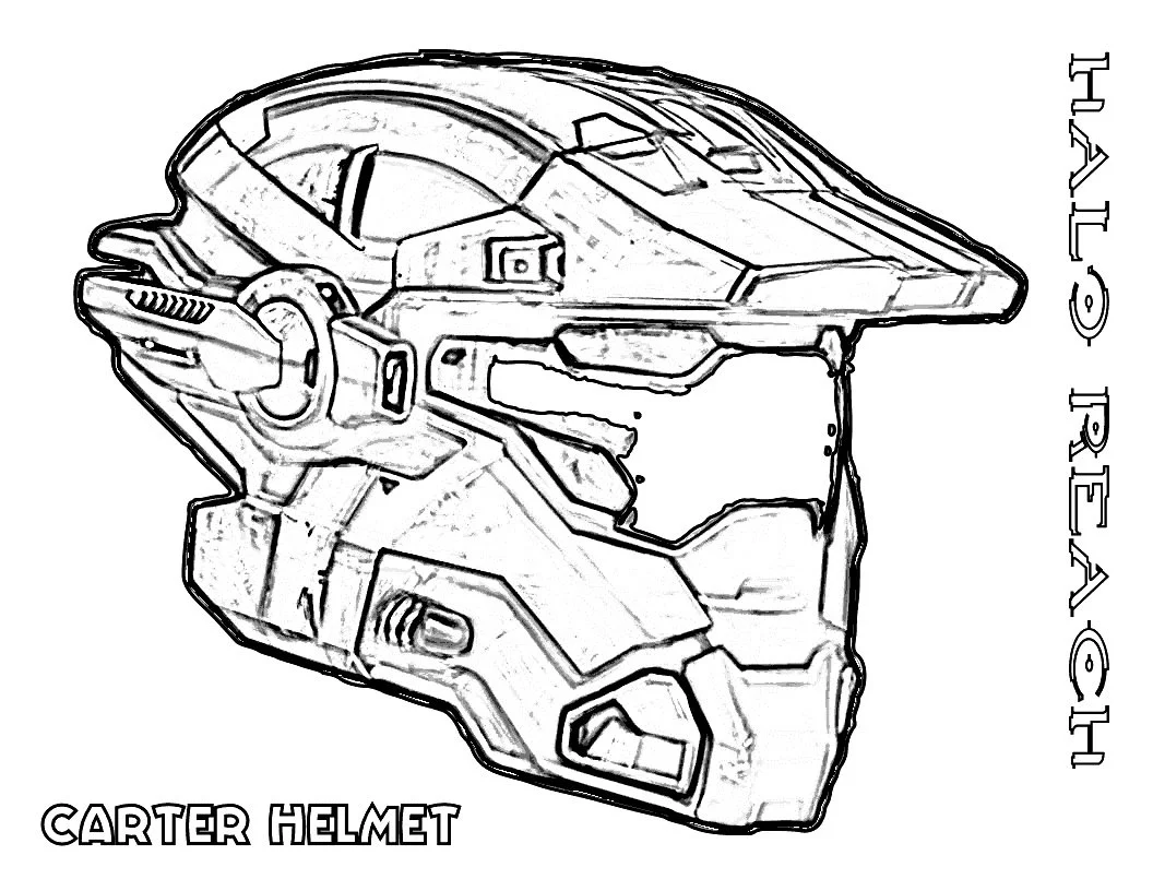 Halo Para Colorear 14