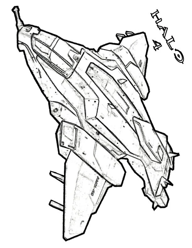 Halo Para Colorear 17