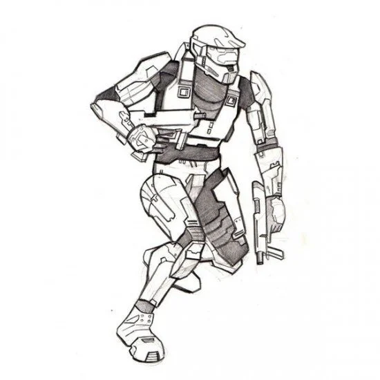 Halo Para Colorear 39