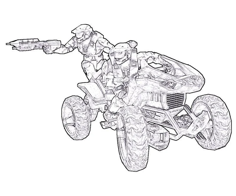 Halo Para Colorear 40