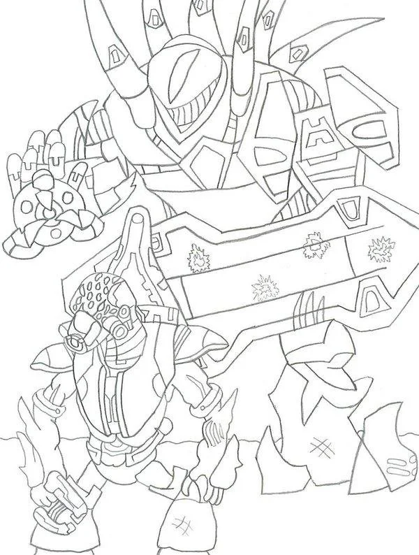 Halo Para Colorear 46