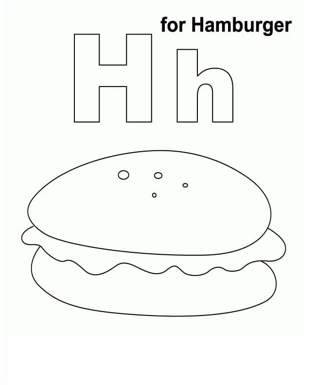 Hamburger Ausmalbilder 54