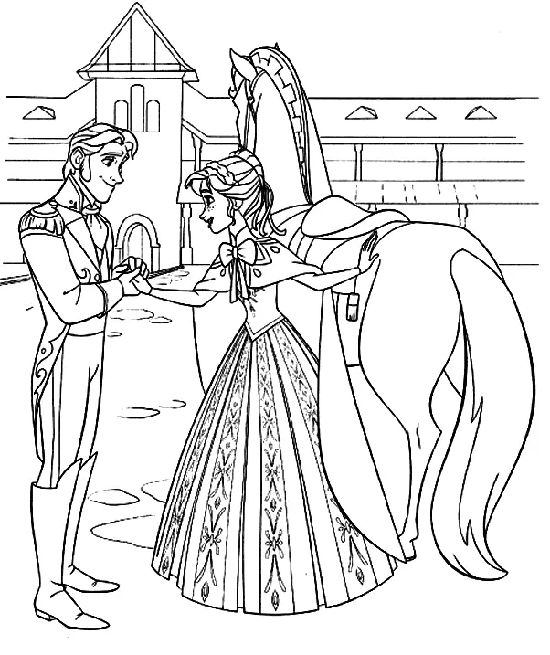 Hans Coloring Pages