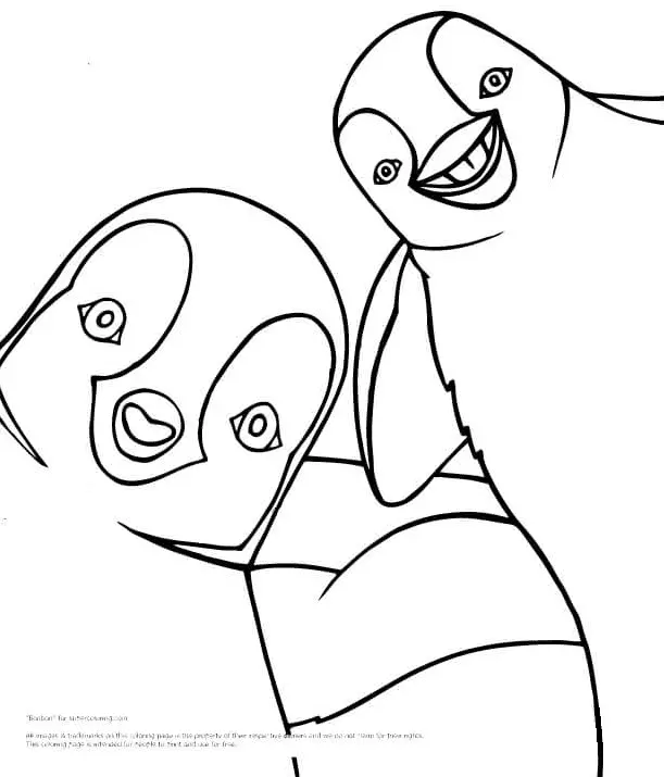 Happy Feet Coloring Pages 15