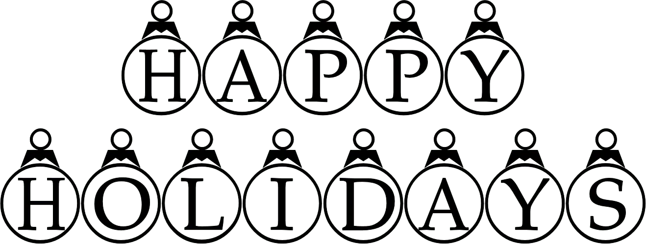 Happy Holidays Coloring Pages 4