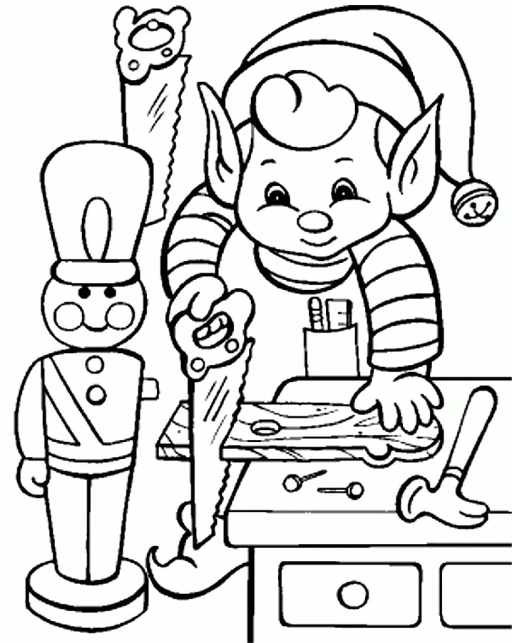 Hard Christmas Coloring Pages 1