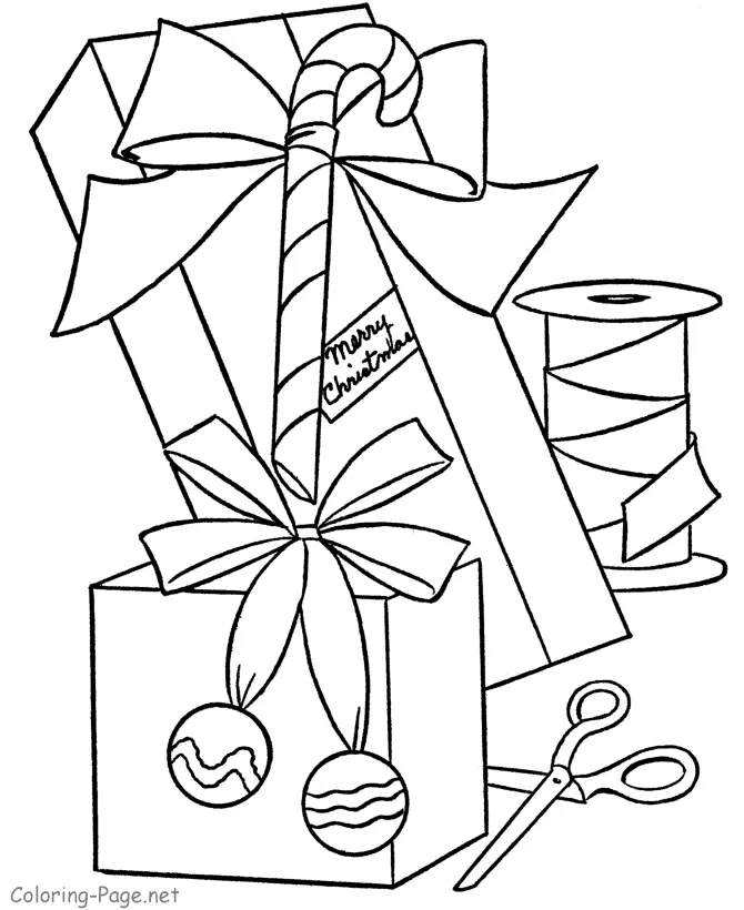 Hard Christmas Coloring Pages 14
