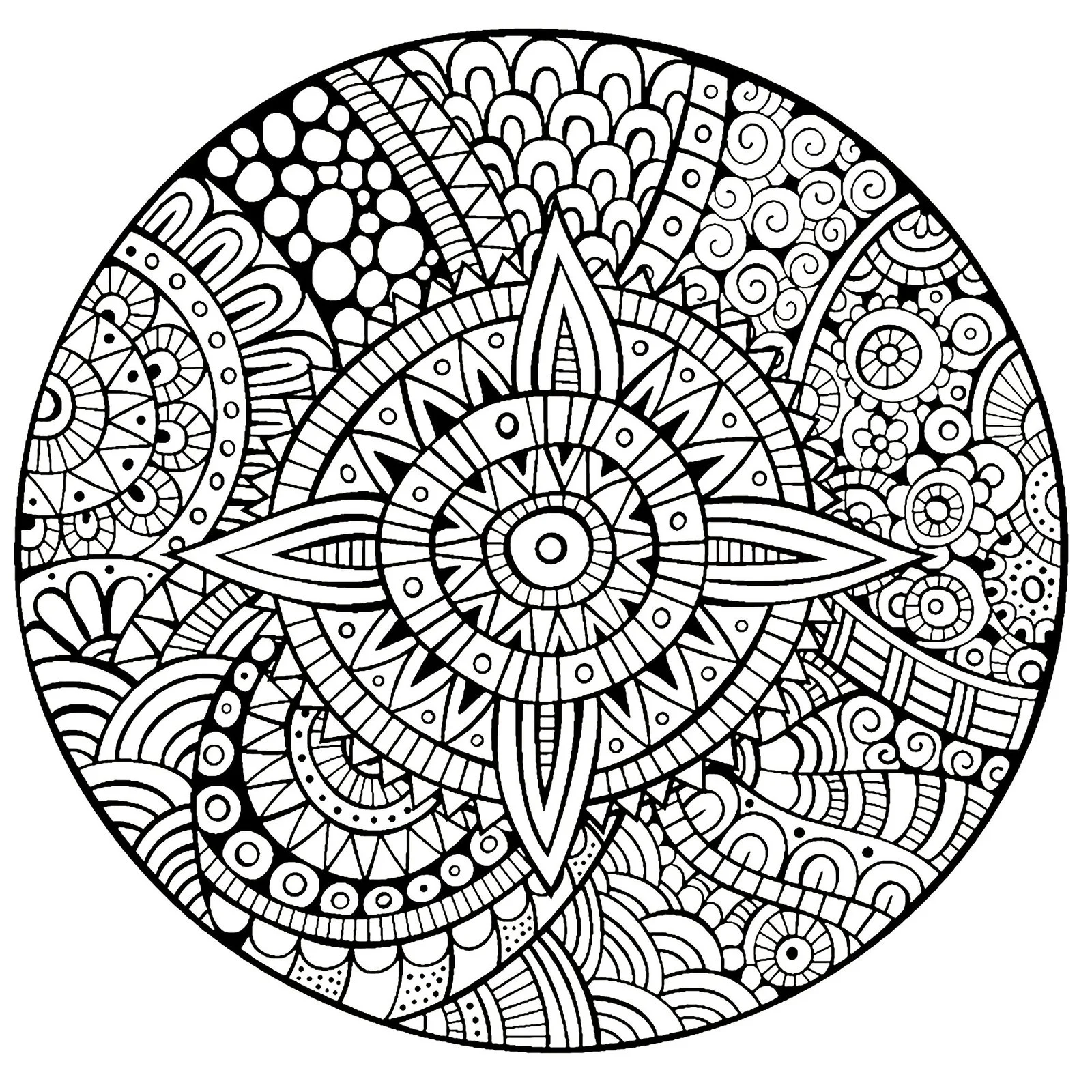 Desenhos de Paginas Dificeis Para Colorir 27