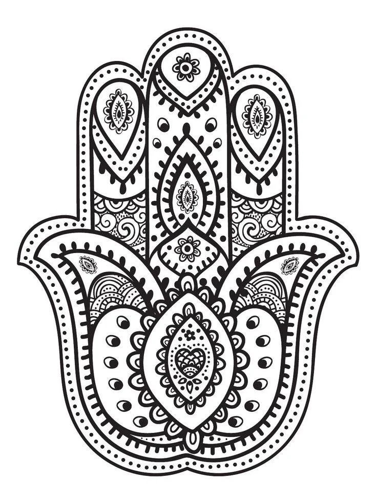 Desenhos de Paginas Dificeis Para Colorir 4